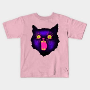 Rave cat Kids T-Shirt